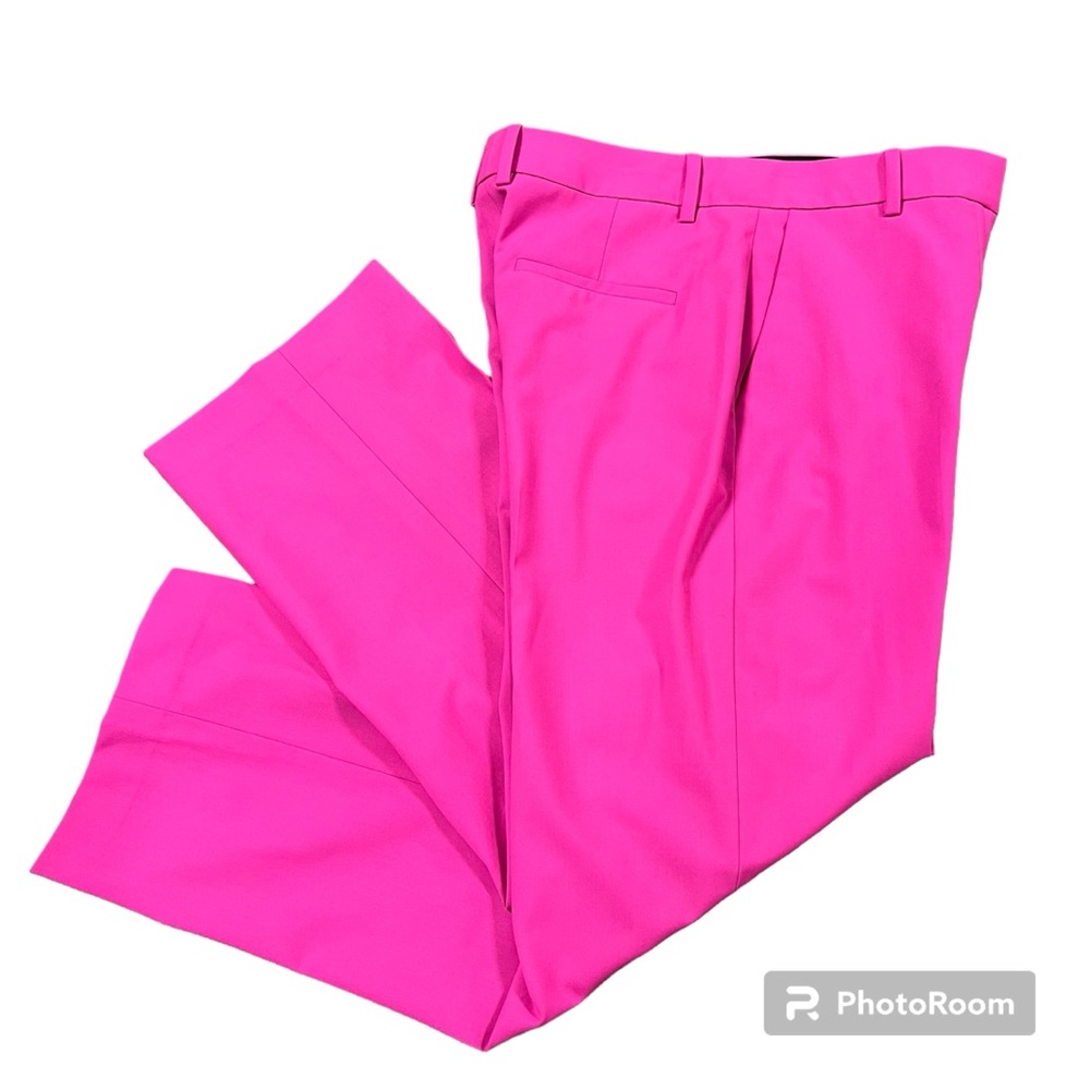 Theory Pink Straight Leg Pants